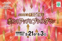 今週のチラシをＷＥＢに掲載しました（スイートホームデコレーション「長谷川産業創業７２周年　ポイントアップ＆プライスダウン」）