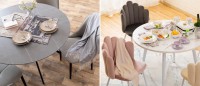 お部屋の印象、テーブルで変わる◎円形ダイニング どっち派？