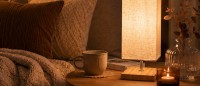 秋の夜は、やさしい灯りと。